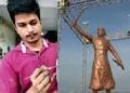 police nab sculptor Jaydeep Apte