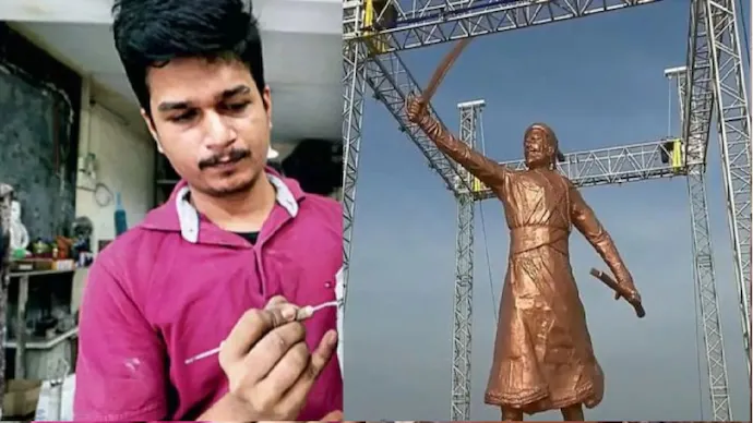 Shivaji Statue Collapse : Wife's information helps police nab sculptor Jaydeep Apte 1 police nab sculptor Jaydeep Apte
