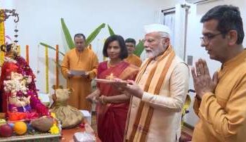 Modi’s Ganesh Puja with CJI Chandrachud Sparks Heated Debate on Judicial Independence