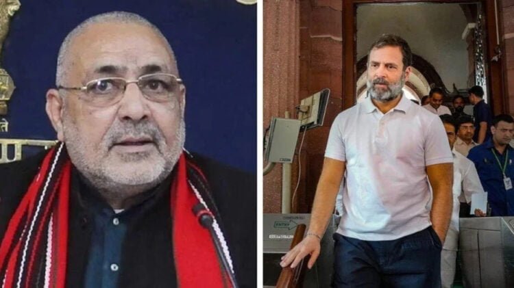 Giriraj Singh Fires Back at Rahul Gandhi