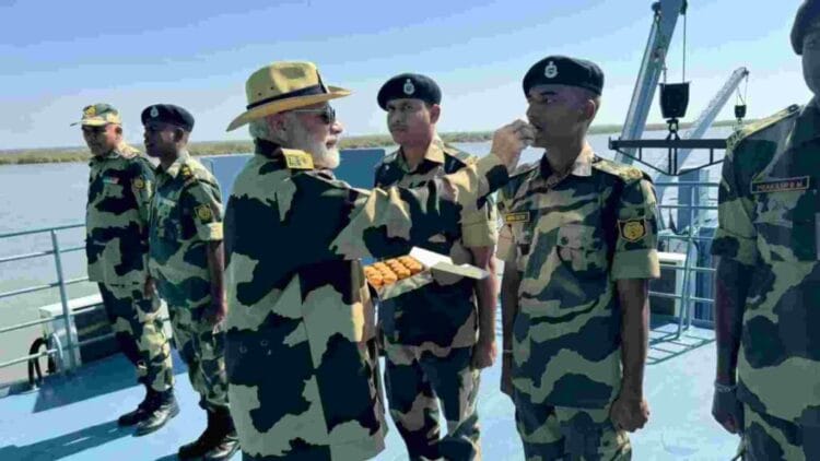 PM Modi's Heartfelt Diwali with Soldiers in Kachchh 1 PM Modi
