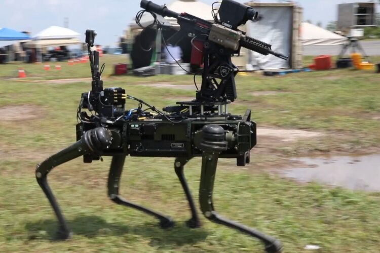 AI Guns and Robot Dogs : US Army’s Futuristic Force Test in the Middle East 1 AI Guns and Robot Dogs